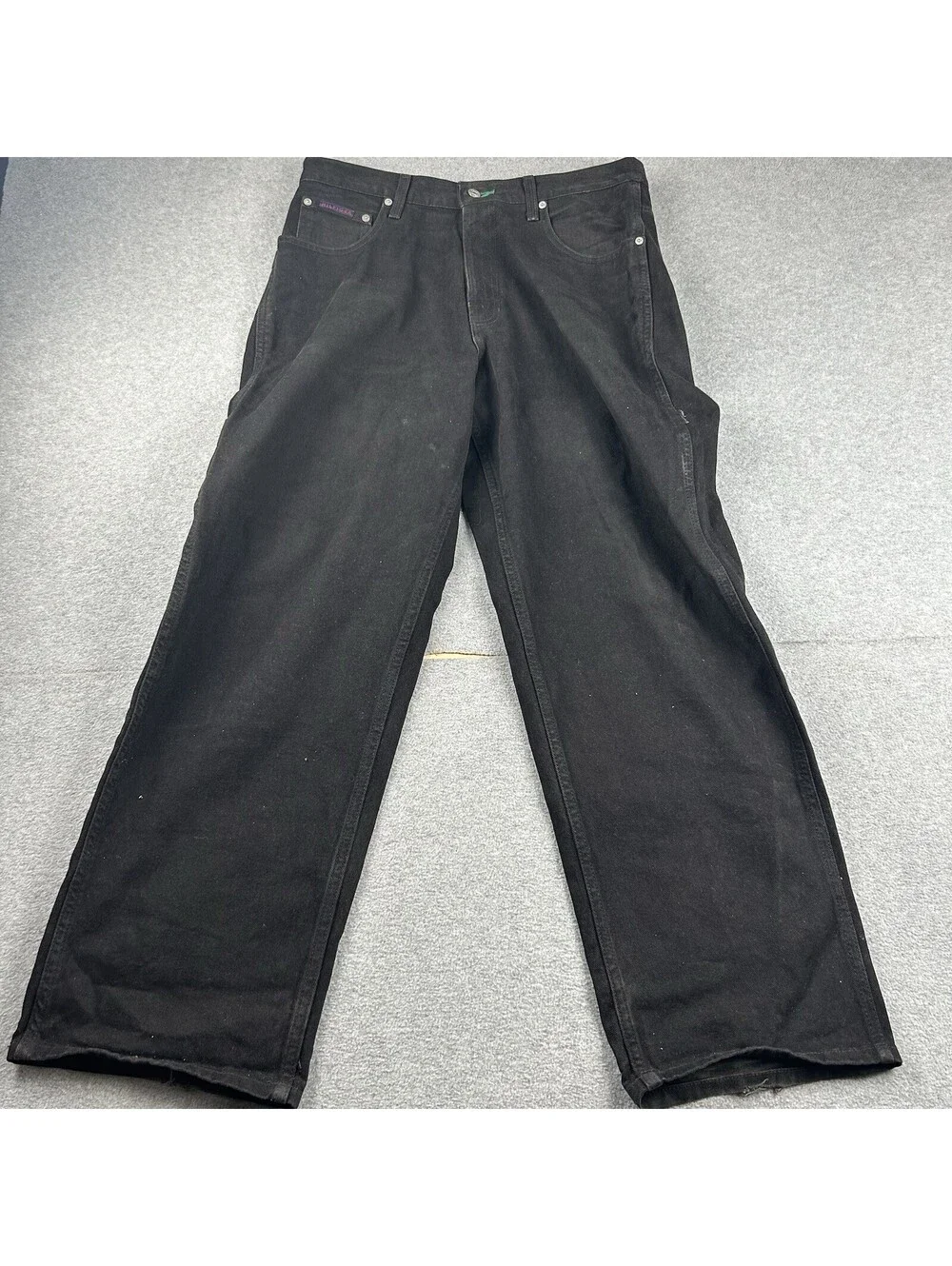 Tommy Hilfiger Madison Straight Fit Men's Jeans W33 L30 Fade Effect Zip Casual
